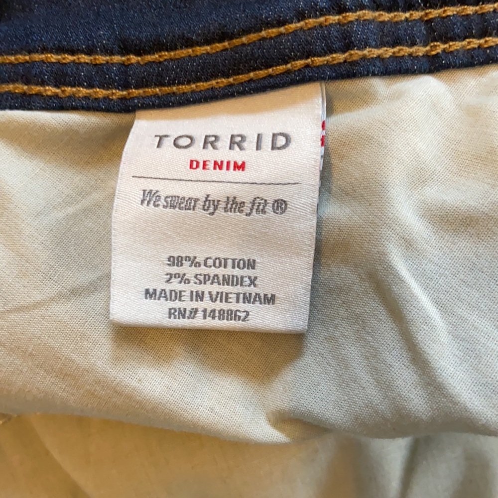 Brand New Torrid Dark Blue Denim Jeans 20S - Picture 5 of 5